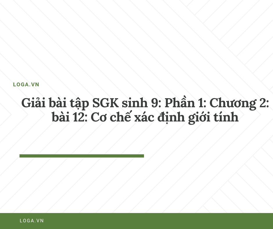 Giải bài tập Loga