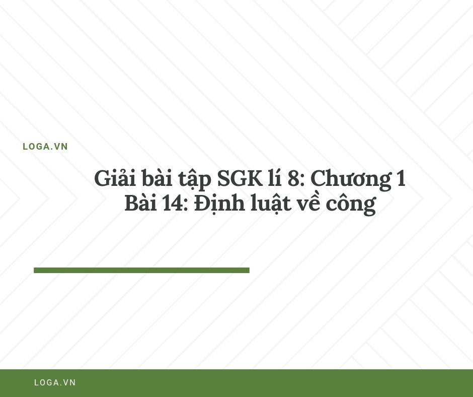 Giải bài tập Loga