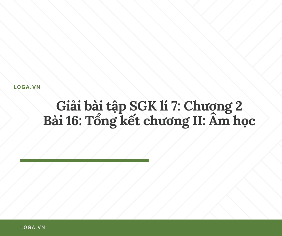 Giải bài tập Loga