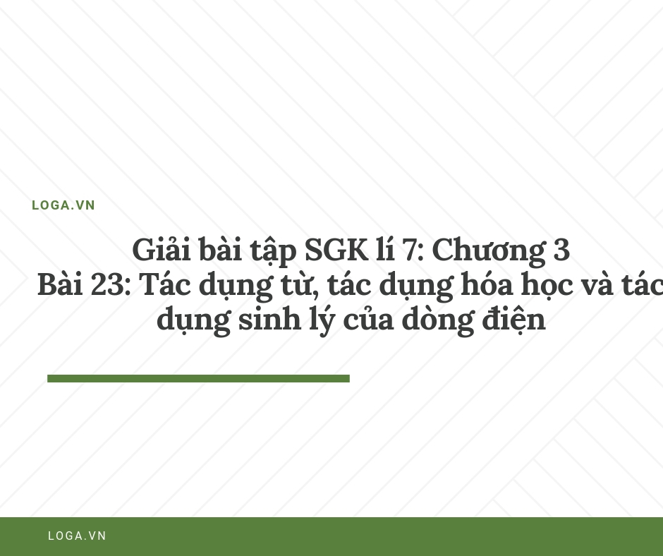 Giải bài tập Loga