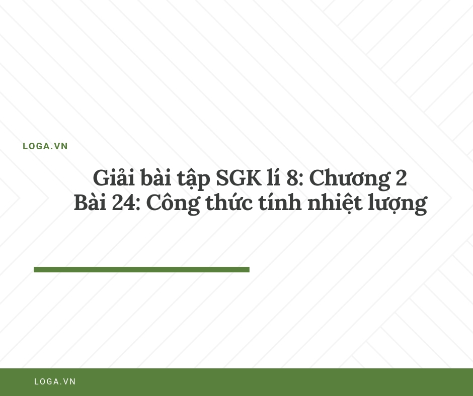 Giải bài tập Loga