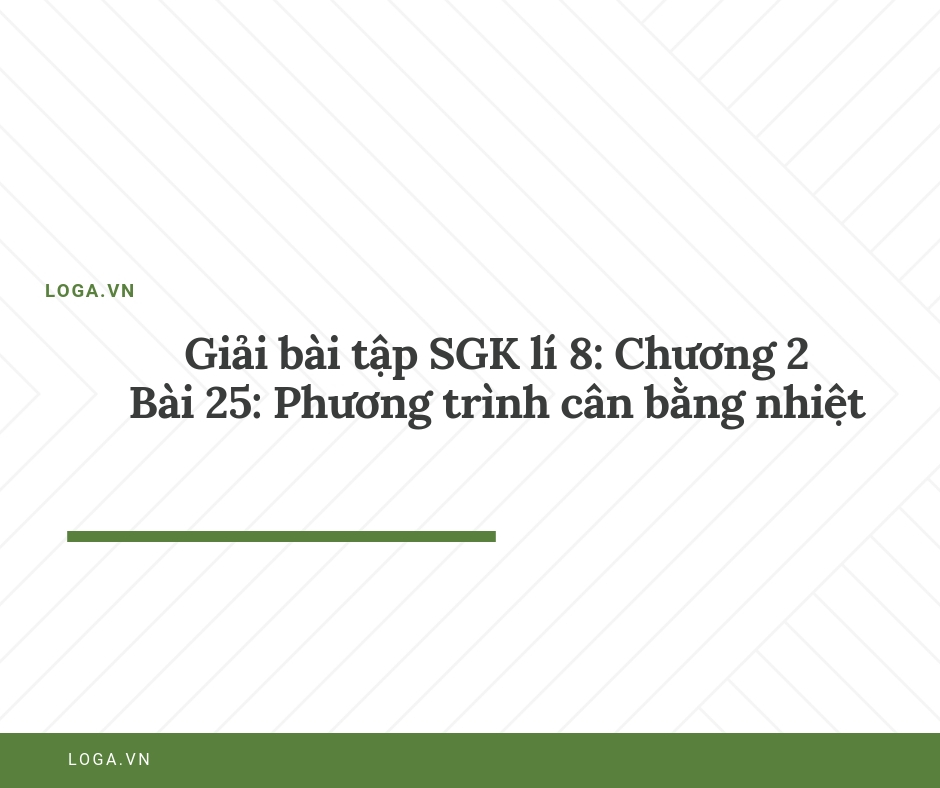 Giải bài tập Loga