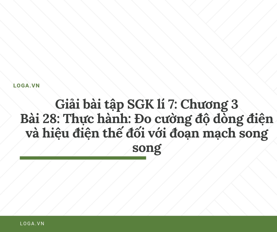 Giải bài tập Loga