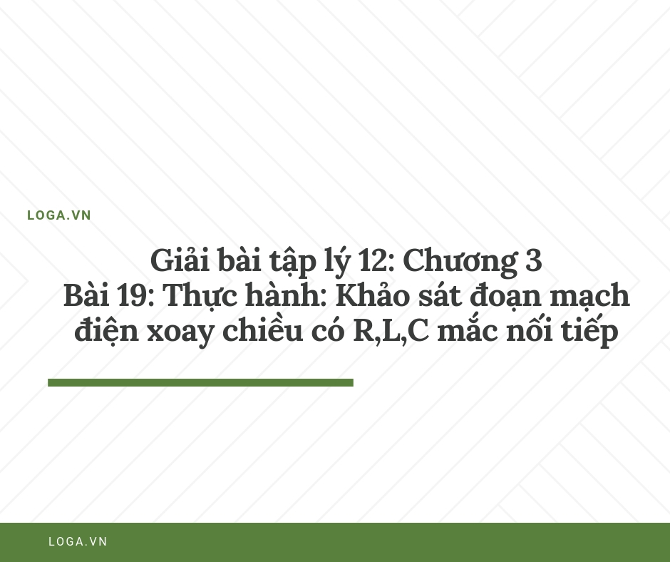 Giải bài tập Loga