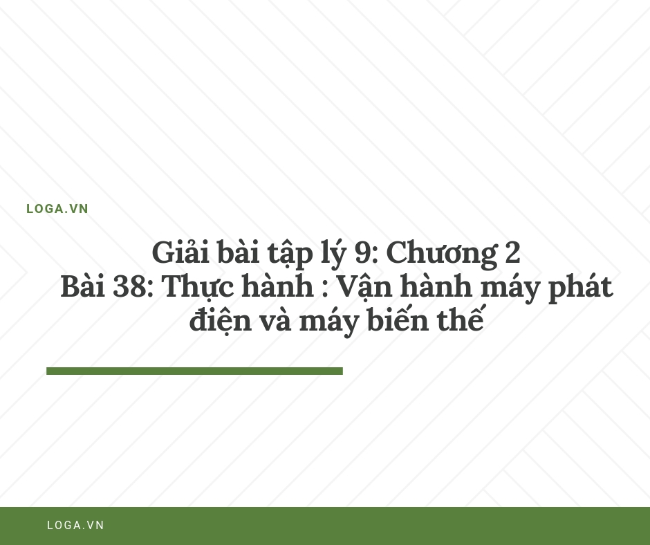 Giải bài tập Loga