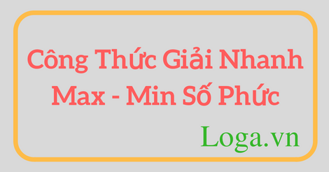 cách tìm số phức có modun nhỏ nhất