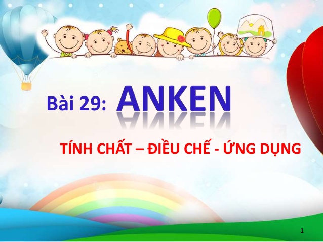 Phản ứng trùng hợp của anken - điều chế và ứng dụng của anken