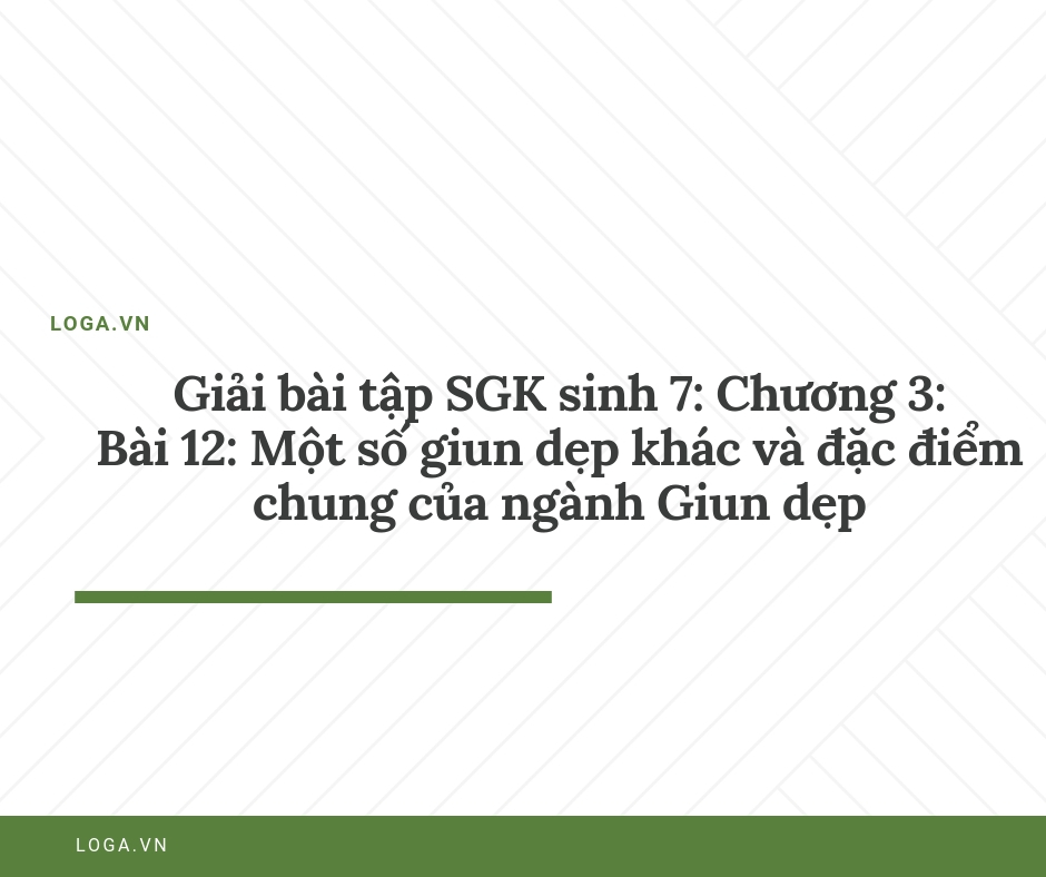 Giải bài tập Loga