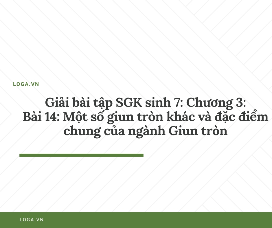 Giải bài tập Loga