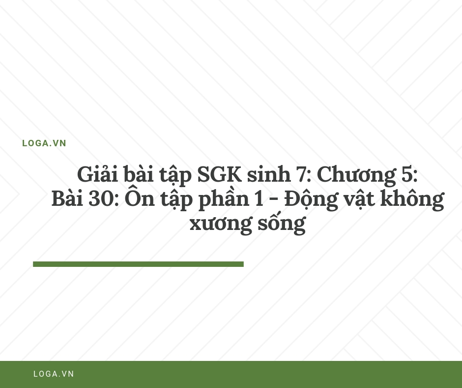 Giải bài tập Loga