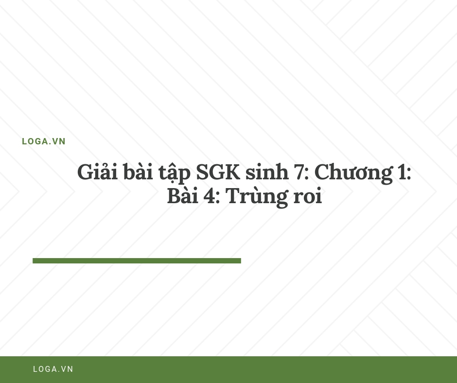 Giải bài tập Loga