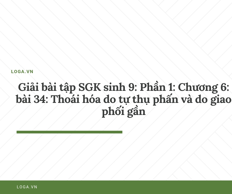 Giải bài tập Loga