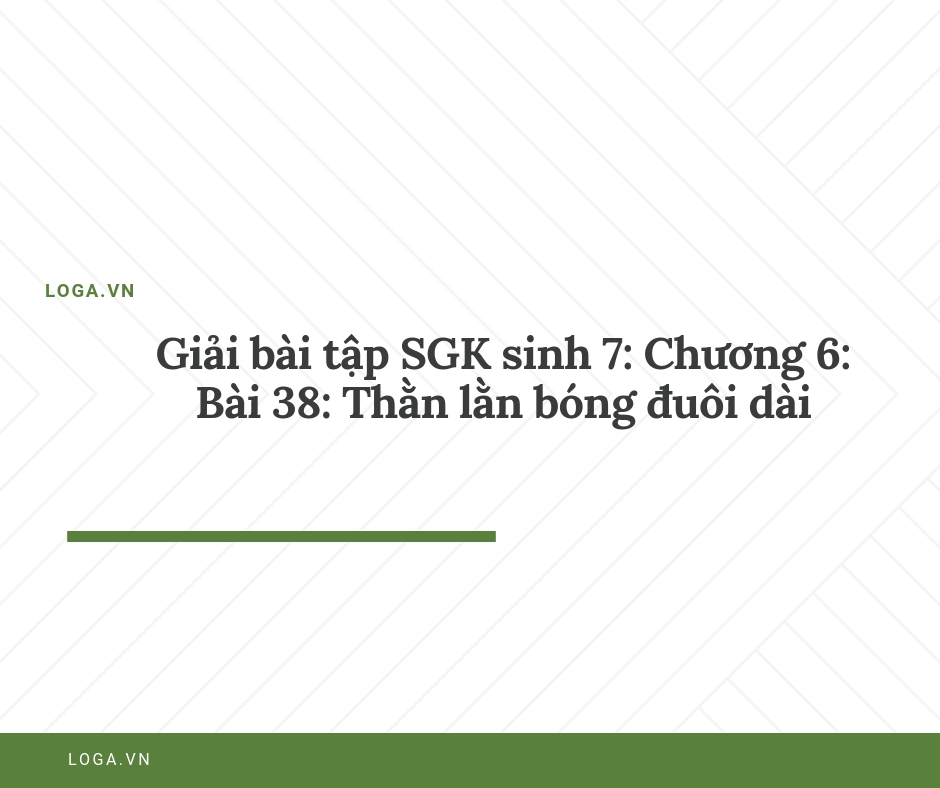 Giải bài tập Loga