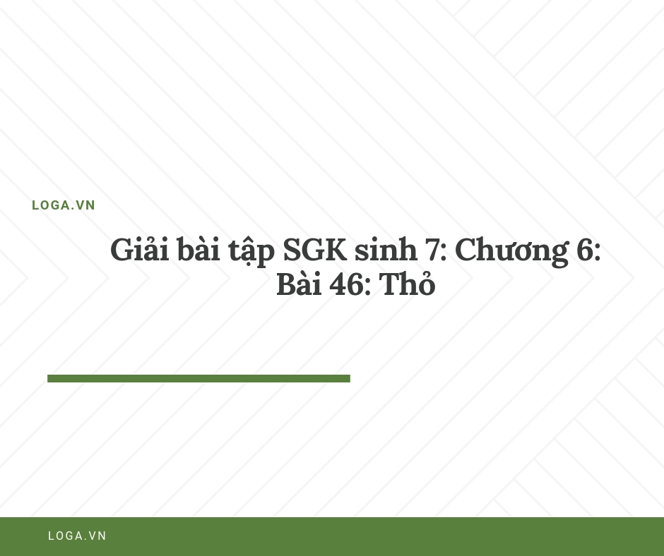 Giải bài tập Loga