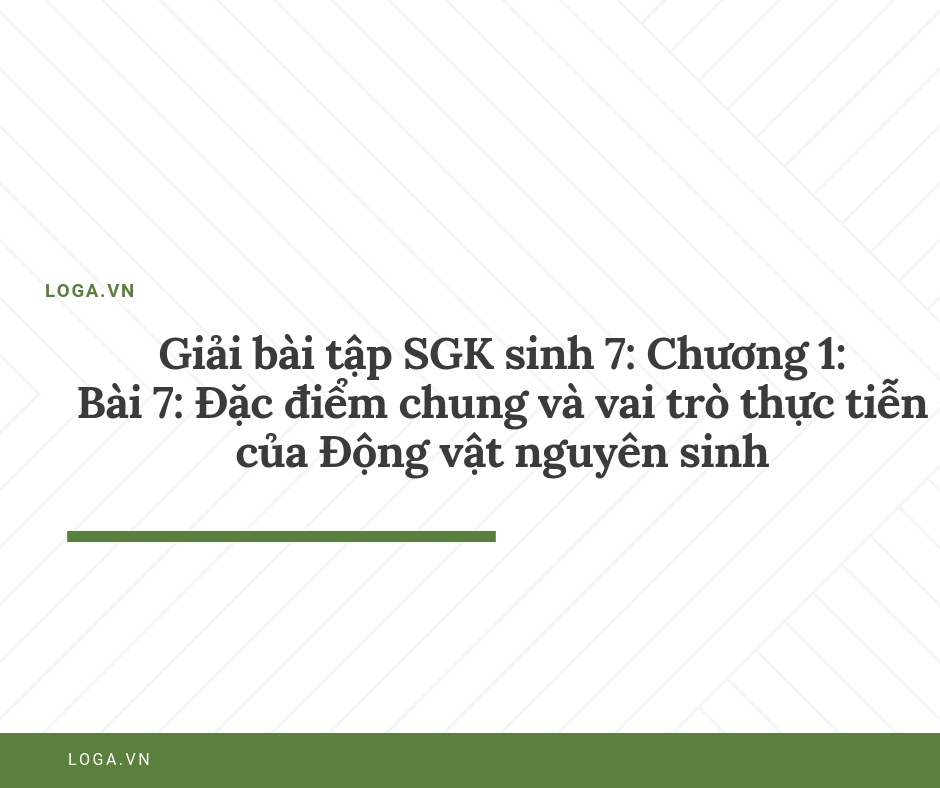 Giải bài tập Loga
